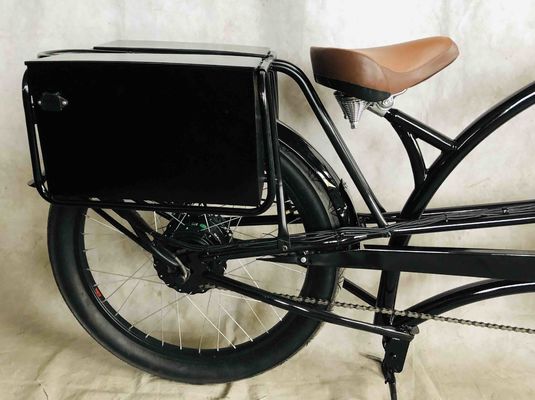 40AH Bateria Long Range Electric Chopper Bicicleta com fonte de alimentação de 48V e bateria dupla