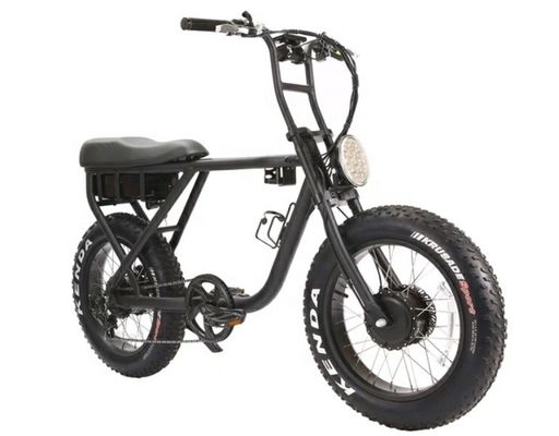 Estilo 20 &quot;48V 500W Motor traseiro sem escova roda 4.0 pneu gordo Elétrico City Chopper Bike