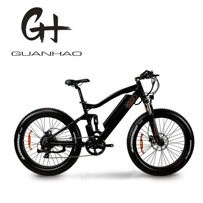 750W Bafang Motor Electric Mountain Bike com Shimanu 7 velocidades e pneus C 3.0
