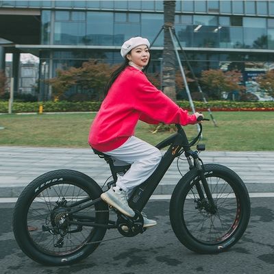 750W Bafang Motor Electric Mountain Bike com Shimanu 7 velocidades e pneus C 3.0