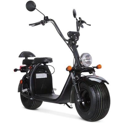 Citycoco Bike Scooter de pneus elétricos de gordura Moped com motor de eixo traseiro de 60V 2000w 12 &quot;tamanho da roda