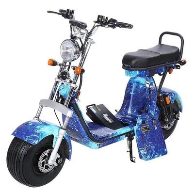 Citycoco Bike Scooter de pneus elétricos de gordura Moped com motor de eixo traseiro de 60V 2000w 12 &quot;tamanho da roda