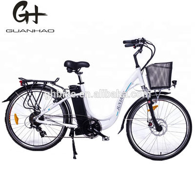 36V Bateria de Alumínio Green City 250W A2B City Bike Elétrica para Transporte Verde