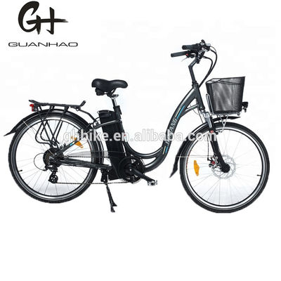 36V Bateria de Alumínio Green City 250W A2B City Bike Elétrica para Transporte Verde