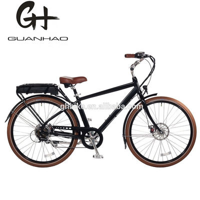 Fabricado 28 polegadas City Ebike estilo bicicleta elétrica com bateria de alumínio