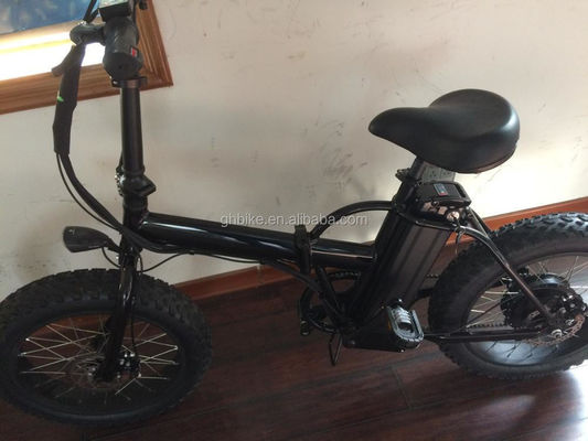 10.5 AH Capacidade da bateria 500W pneu de gordura dobrável bicicleta elétrica dobrável E bicicleta bicicleta