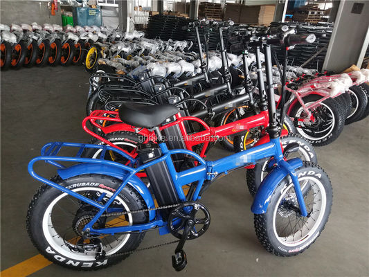 10.5 AH Capacidade da bateria 500W pneu de gordura dobrável bicicleta elétrica dobrável E bicicleta bicicleta