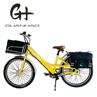 500Watt 10AH Aceleração Quadro de Alumínio Pedal Bicicleta Elétrica de Carga 28 polegadas OEM / ODM Chinês