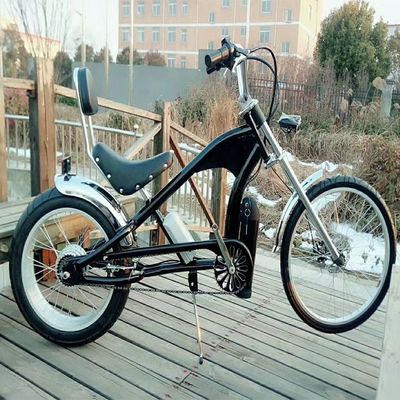 Sensor Smart Tipo 24-20 polegadas EUA OEM/ODM EN15194 48V 16AH 1000W Eletric Chopper Bike