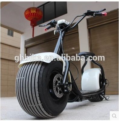 Poderosa bicicleta elétrica de neve sem cadeia de 1000W com pneus de 18x9.5' e bateria de lítio