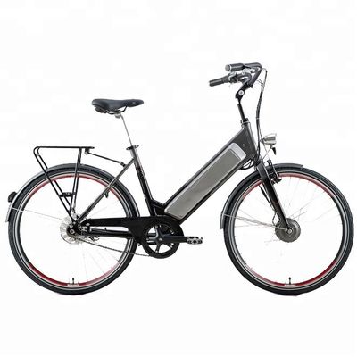 Single Speed 200-250W Green City Electric Bike para o mercado europeu 26 polegadas A2B em verde