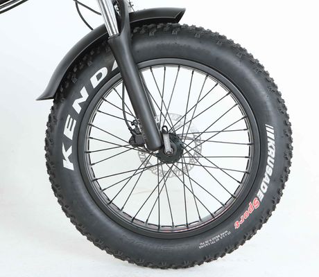 Bateria de lítio de 48V 14Ah Samsung 7 velocidade 750W 20&quot; 4.0 Full Suspension Frame E-bike dobrável