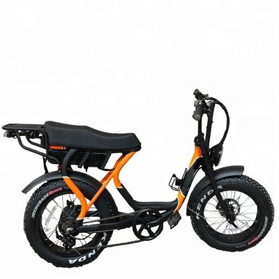 750W Motor sem escova E-bike dobrável gordura com pneu de 20 polegadas Grande potência e tamanho compacto