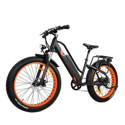 26 &quot;A2B MOTAN 450 P7 500W / 750W / 1000W 17AH Pneu gordo Snow Mountain E-bike elétrica para neve