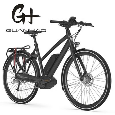 36V 250W 17Ah Motor Elétrico Médio Unisex City Bicicleta Elétrica para Motociclistas Inteligentes