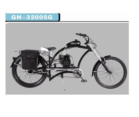 Motor Chopper de 24' 80CC com estrutura de liga de alumínio Cool Design USA Standard Motorcycle