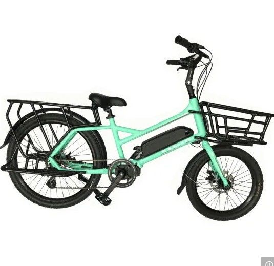 Bicicleta elétrica familiar ou de carga com alças de dupla densidade e garfo de alumínio da Ananda Bafang