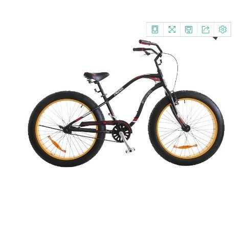 26 &quot;Roda tamanho pneu de gordura bicicleta bicicleta bicicleta de neve bicicleta com L 180MM tronco e construção durável