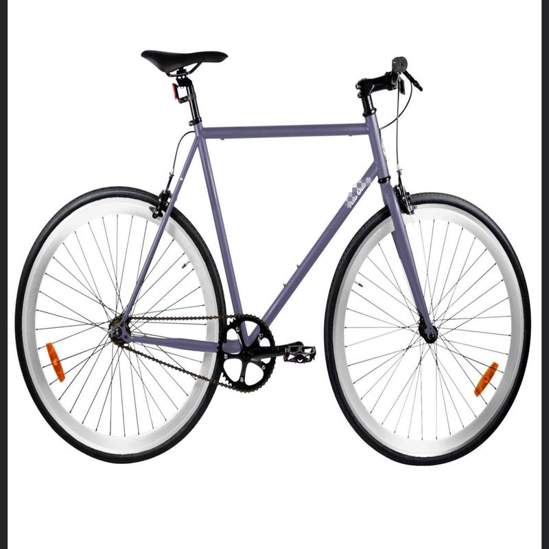 Hard Frame Fixed Gear Road Bike com Quando Hub o seu companheiro perfeito na estrada