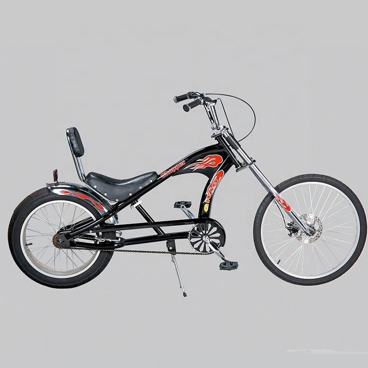 Peso bruto 38 kg 24 polegadas de helicóptero bicicleta com engrenagens de velocidade única e quadro longo