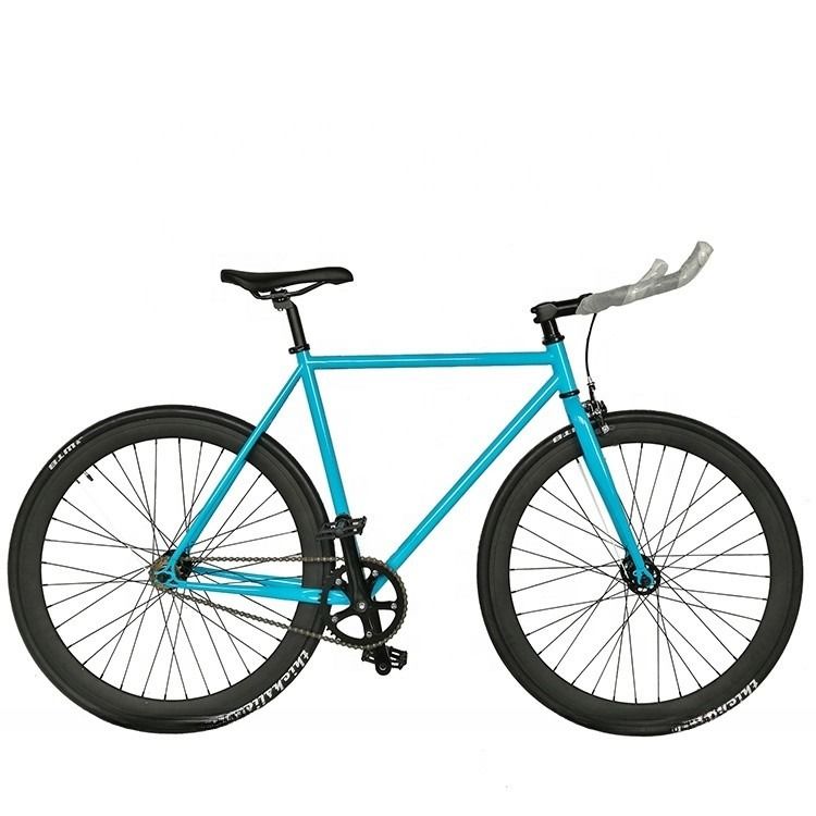Bicicleta de engrenagem fixa de velocidade única com estrutura de aço Hi-Ten certificada pelo CE para o mercado americano