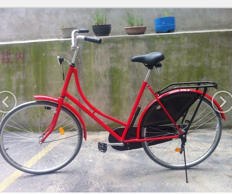 Alumínio liga V travão Old Man City Bike Classic Vintage Design com estrutura de aço