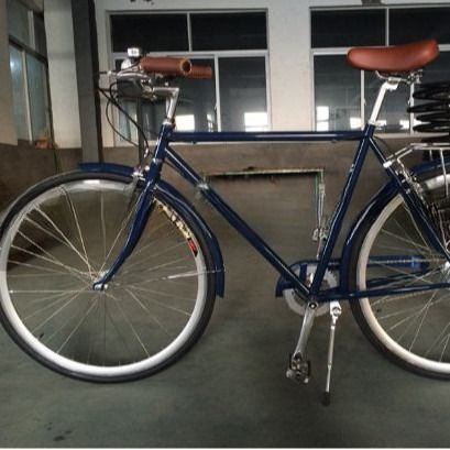 NO rodas de treinamento estilo Retro bicicleta feita para Mans bicicleta da cidade na estrada da cidade