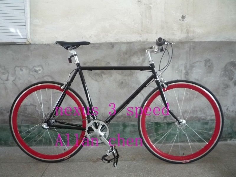 10kg Single Speed Flip-Flop Hub Bicicleta Vintage Track Bike 700C Fixed Gear Lugged Fork