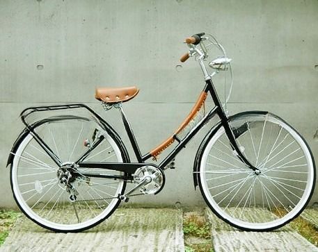 16kg Steel Fork Retro Vintage Holandês OMA Bike Front Light e Holland City Exploration