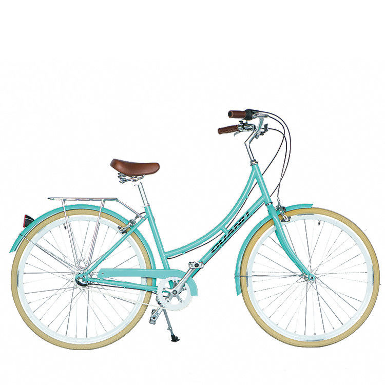 1.8m Corpo de aço de comprimento 700C Mulheres Single Speed City Bike para o mercado americano OEM/ODM
