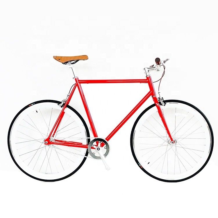 USA OEM Sport Fixie Bikes com hubs de rolamentos selados e colorido quadro de aço Hi-Ten