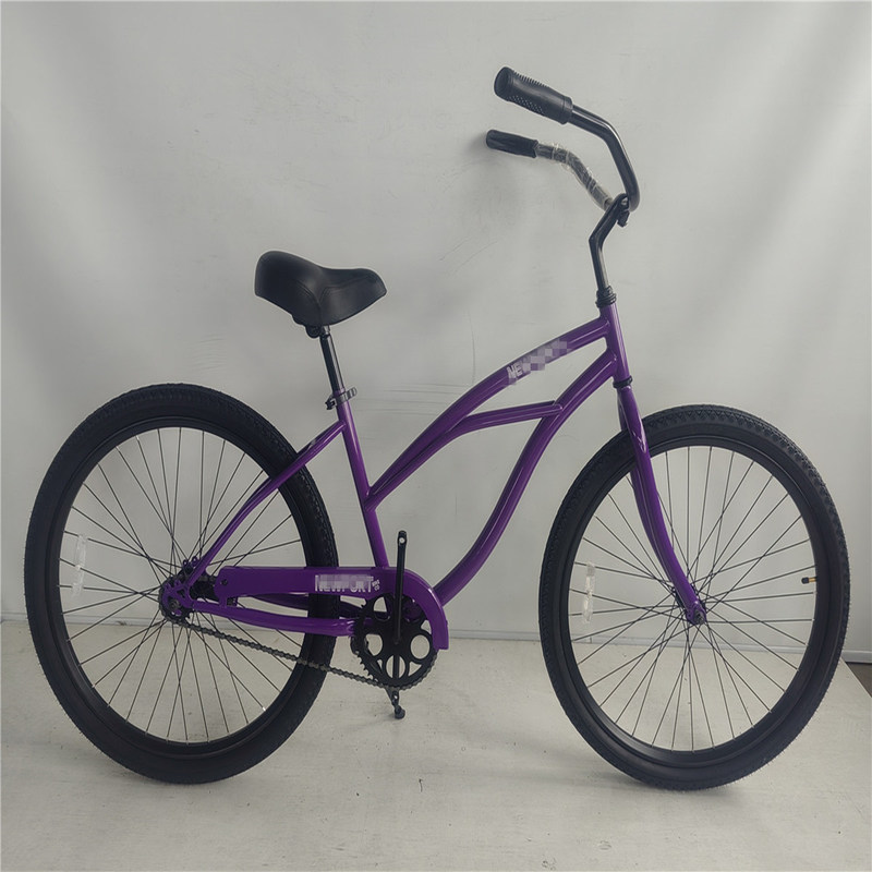 2024 OEM single speed popular adultas mulheres bicicletas de praia cruzeiro bicicleta 26 polegadas durável