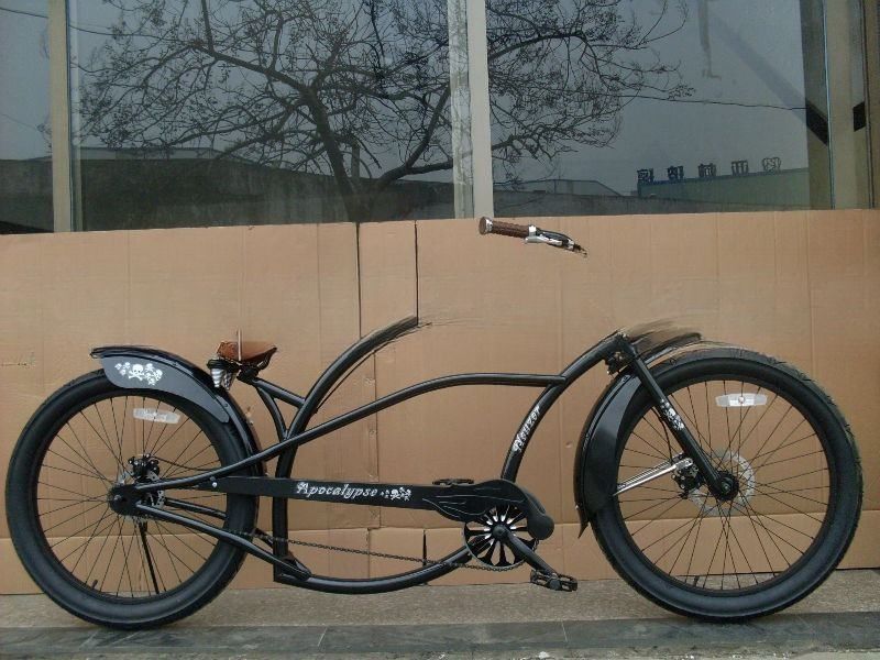 Mercado dos EUA Popular 24 &quot;Chopper Bike com peso brilhante de 19 kg e material de estrutura de aço