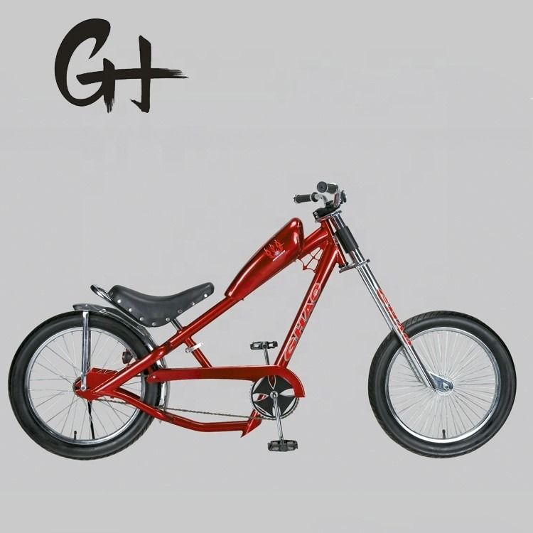 20 &quot;OEM CE Single Speed Steel Frame American Chopper Bike com tipo de pedal comum