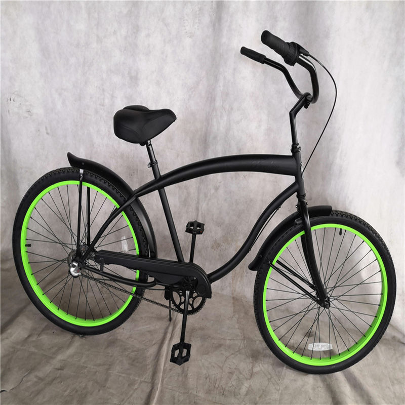 USA Popular 3 velocidades Adultos Homens Beach Cruiser Bike 26 polegadas comprimento 1,8m
