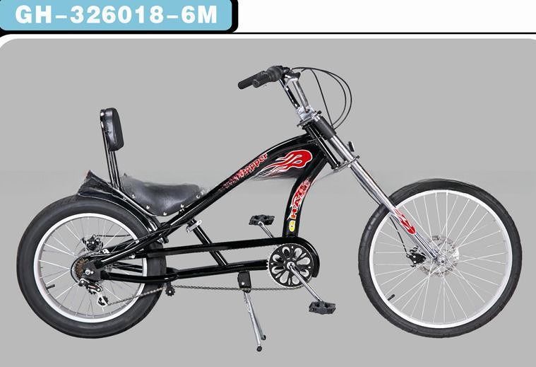 Fat Tire Bicicleta 20-24 Chopper Bike Bicicleta com material de borda de liga de alumínio de 23KGS