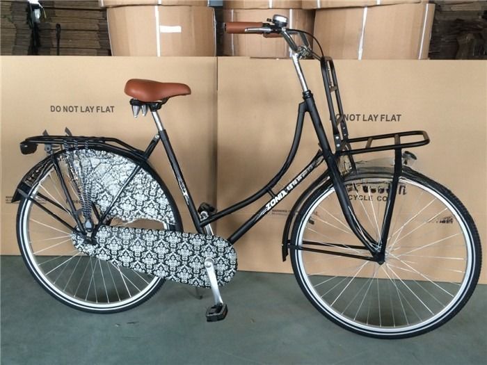 28 &quot; Alumínio Crank Set Mulheres Bicicleta clássica holandesa com estilo retro Bicicletas vintage