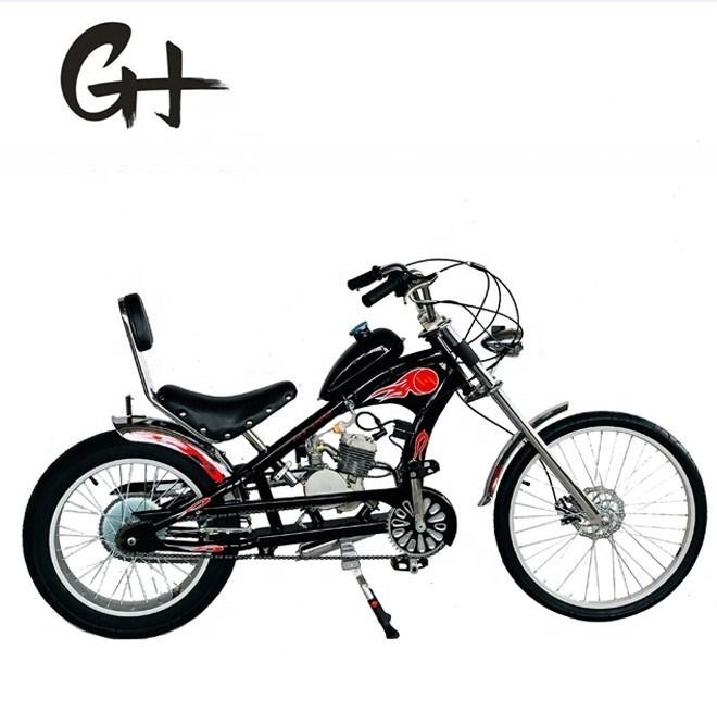80cc Kit de gás de dois tempos Motociclo Chopper Bicicleta Max. velocidade 40km/h para pilotos adultos