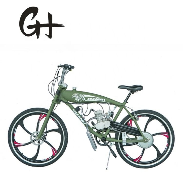 26&quot; Mag Wheel Racing Motorcycle com 80CC 2Toc Engine 35KM/H Velocidade máxima 3L Tanque interno