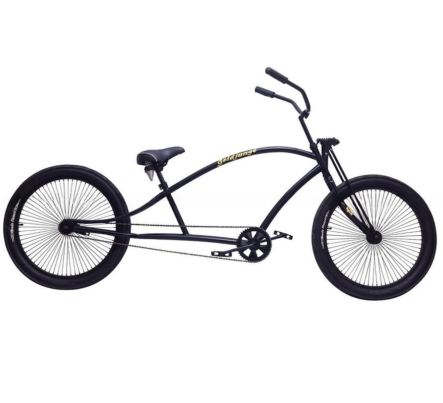 Fork Material Aço 24' Homens Popular Long Frame Beach Cruiser Bike Chopper Bike Stretch Bike