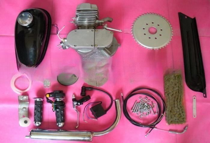 Kit do motor de gasolina 50cc/60cc/80cc Motor de dois tempos/quatro tempos Qualquer parte de cor Pantone