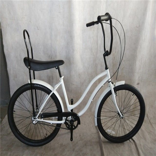 26 polegadas 3 velocidade adulto Lowrider Bike Clássico Beach Cruiser Bicicleta com 1,8m de comprimento