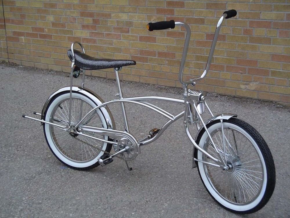Low Rider Bike 20 Inches Cruiser Bike com Banana Seat e 13 kg de peso bruto