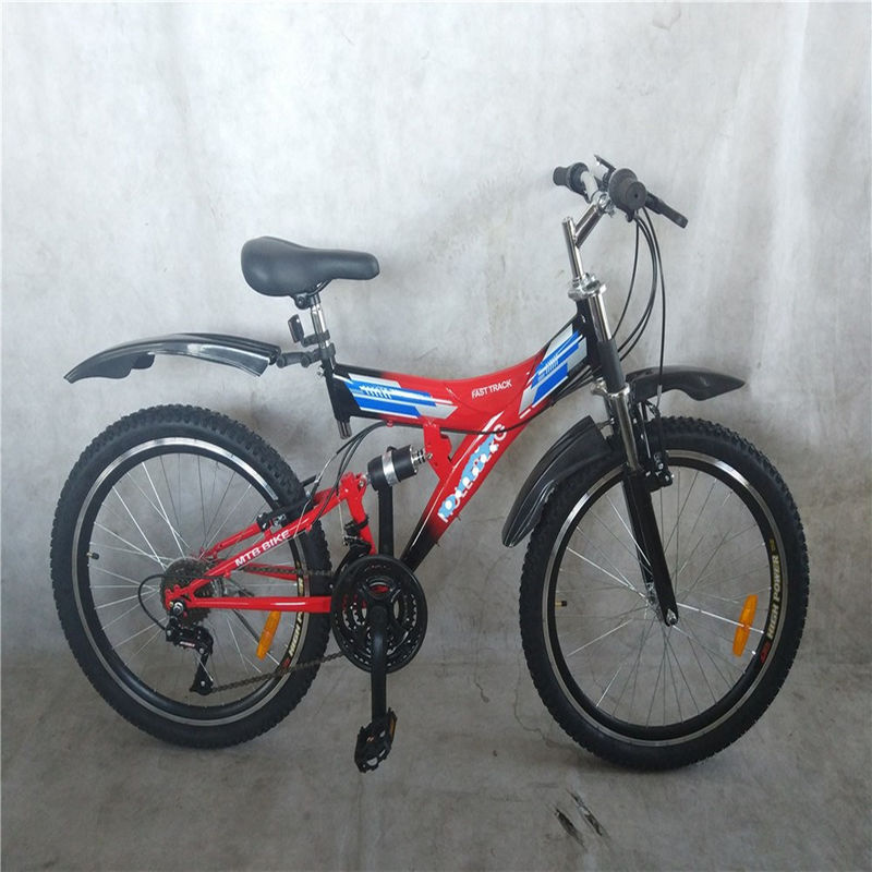 Quadro de aço 18 velocidade descida MTB Ciclo Full Dual Suspensão Mountain Bike 24 para OEM