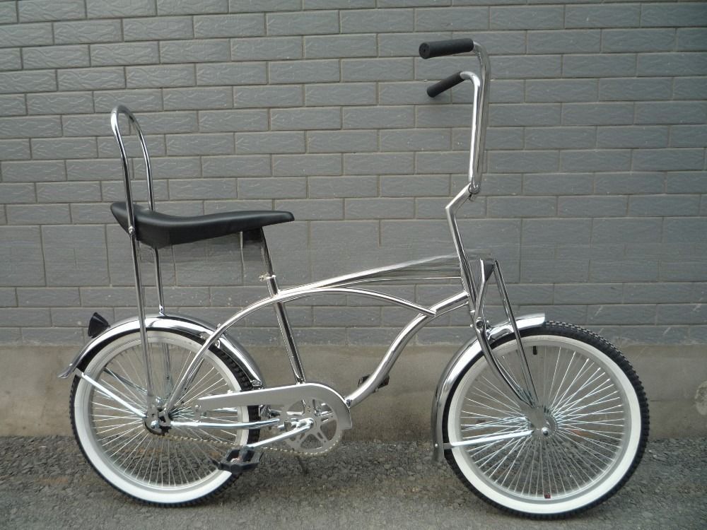 ISO9000 Certificado Low Rider Cruiser Bike Bicicleta GHAO 20 polegadas com estrutura de aço Hi-Ten