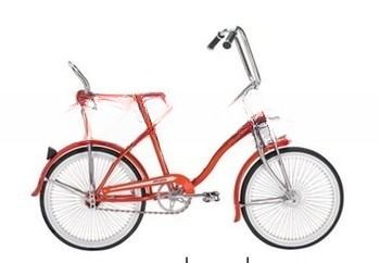 17kg GHAO 20' Low Rider Bike Frame Steel Chrome Finish para uma condução económica