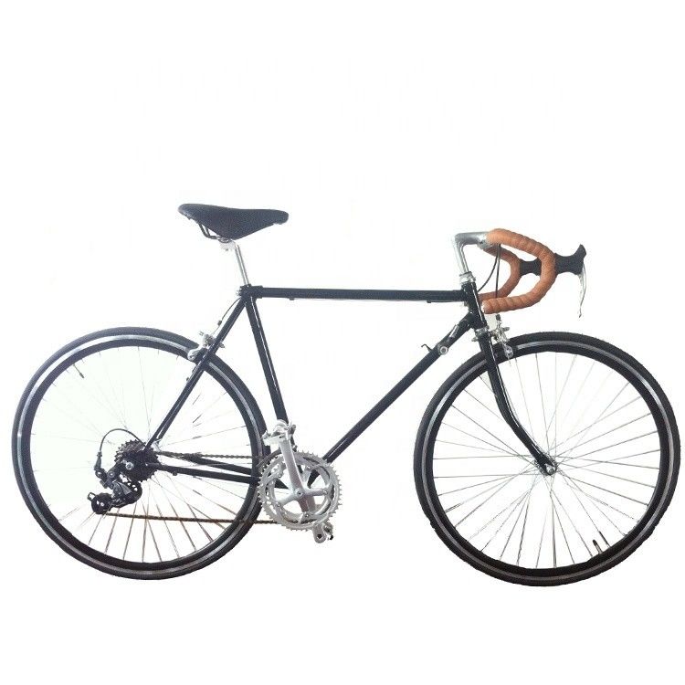 700C Road Bike com Hi-Ten Steel Lugged Frame Shimano 14S Classical e Caliper Brake