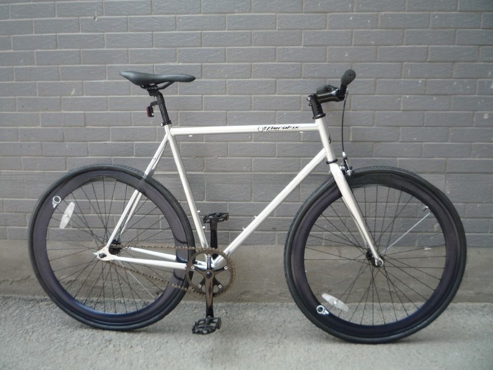 BS Standard 700c Riser Bar Bullhorn Bar Prusit Bar para bicicleta de engrenagem fixa