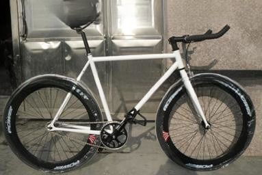 700C Deep Rim Fixed Gear Bike com estrutura de liga de alumínio e venda de bicicleta OEM Fixie