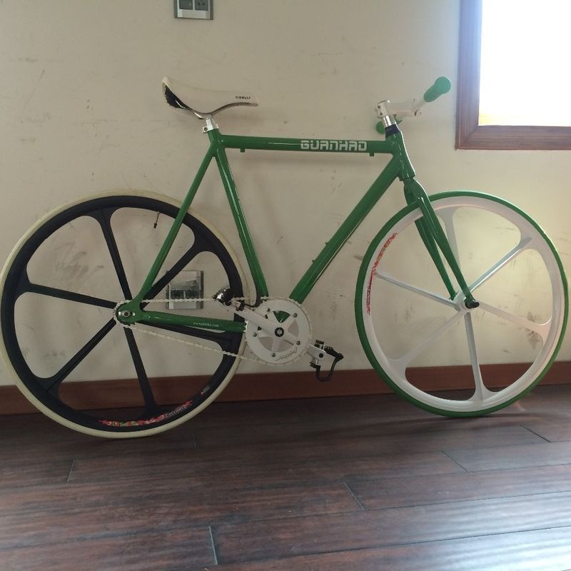 Alumínio liga 700C Fixed Gear Bike Fixie Road Bike com Alumínio Teny Rim e Durável